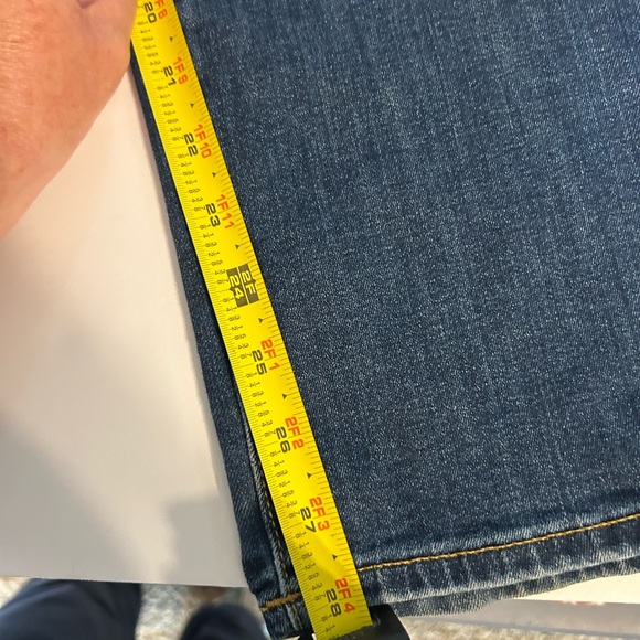 Lucky Brand Men's Dark Blue Bootcut Jeans Relaxed Fit 34/30 - Picture 8 of 9